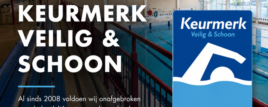 Veilig & schoon zwemmen in Barendrecht al 18 jaar gecertificeerd