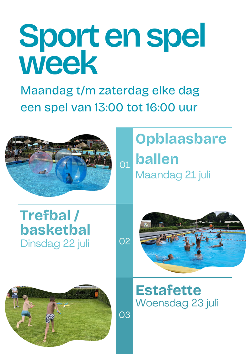 Sport en spel week planning 1