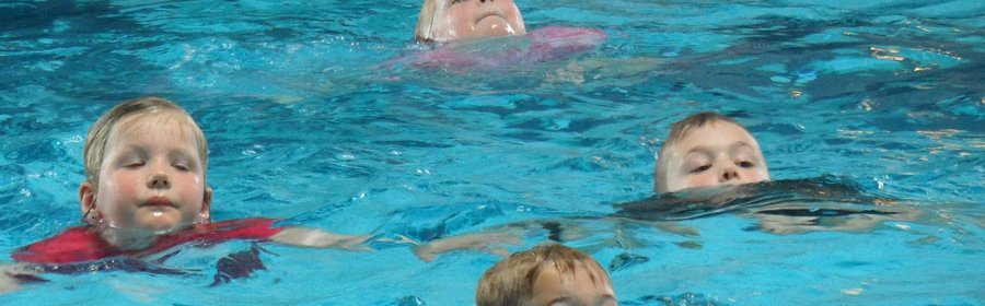 zwemlessen in het water