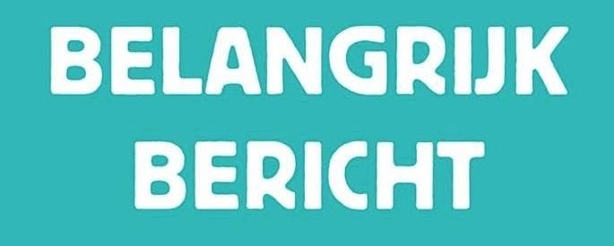 belangrijk bericht