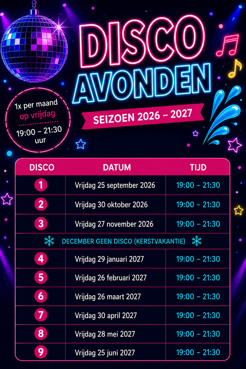 discoavond voor op de website sober