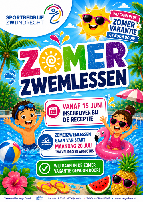 flyer zomerzwemlessen