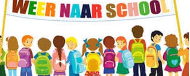 Weer naar school